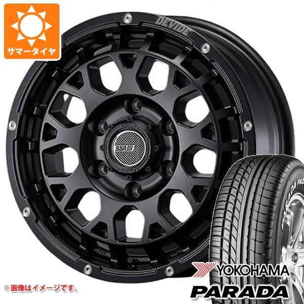 【タイヤ交換対象】ハイエース 200系用 2026年製 サマータイヤ ヨコハマ パラダ PA03 215/65R16C 109/107S ホワイトレター SSR ディバイド G:M 6.5-16 タイヤホイール4本セット｜タイヤ1番OFF-ROAD