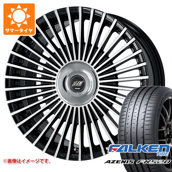 【タイヤ交換対象】サマータイヤ 245/35R20 95Y XL ファルケン アゼニス FK520L ワーク イミッツ シュトラール 8.5-20 タイヤホイール4本セット｜タイヤ1番OFF-ROAD