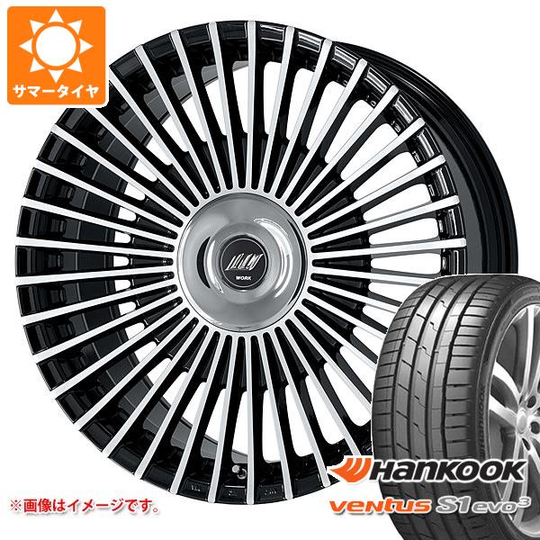 【タイヤ交換対象】サマータイヤ 245/35R20 (95Y) XL ハンコック ベンタス S1 エボ3 K127 ワーク イミッツ シュトラール トヨタ レクサス専用 8.5-20 タイヤホイール4本セット