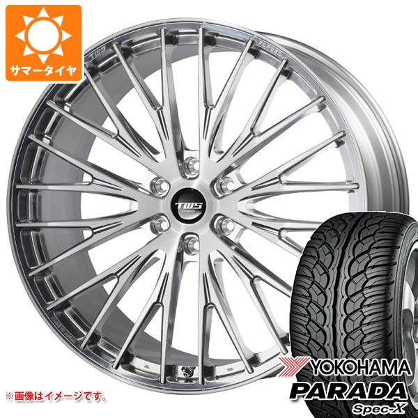 【タイヤ交換対象】ランドクルーザー300用 サマータイヤ ヨコハマ パラダ スペック-X PA02 285/45R22 114V REINF TWS エクスパー エックスフォーエル LX2 9.5-22 タイヤホイール4本セット