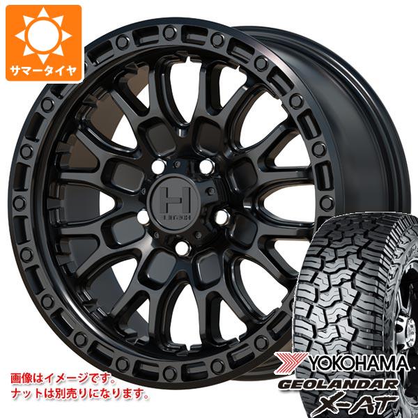 【タイヤ交換対象】ジープ ラングラー JK/JL系用 2026年製 サマータイヤ ヨコハマ ジオランダー X-AT G016 LT265/70R17 121/118Q ブラックレター ホスタイル H135 リッジクレスト タイヤホイール4本セット|タイヤ1番OFF-ROAD