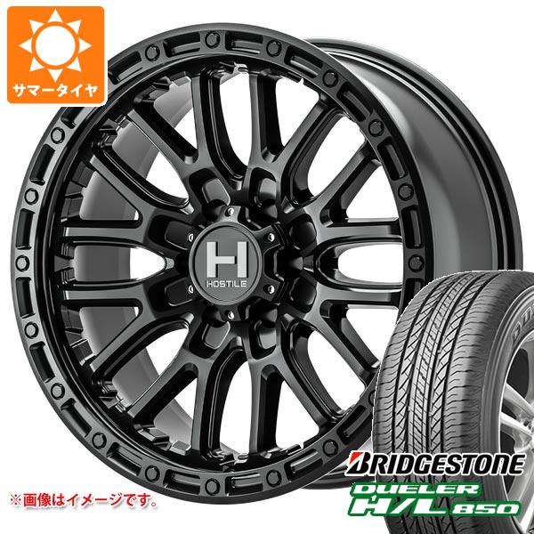 【タイヤ交換対象】サマータイヤ 265/65R17 112H ブリヂストン デューラー H/L850 ホスタイル H135 リッジクレスト 8.0-17 タイヤホイール4本セット｜タイヤ1番OFF-ROAD 151,700円