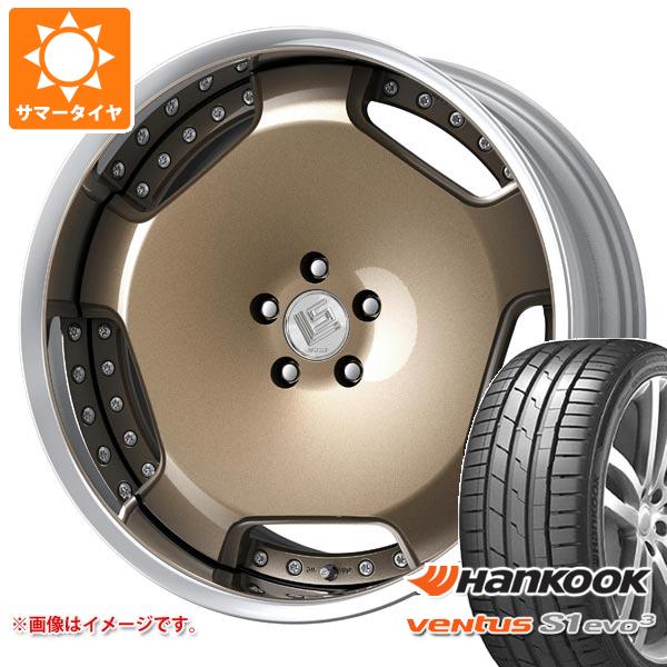 【タイヤ交換対象】2026年製 サマータイヤ 245/35R21 (96Y) XL ハンコック ベンタス S1 エボ3 K127 ワーク LS アダマス 8.5-21 タイヤホイール4本セット｜タイヤ1番OFF-ROAD