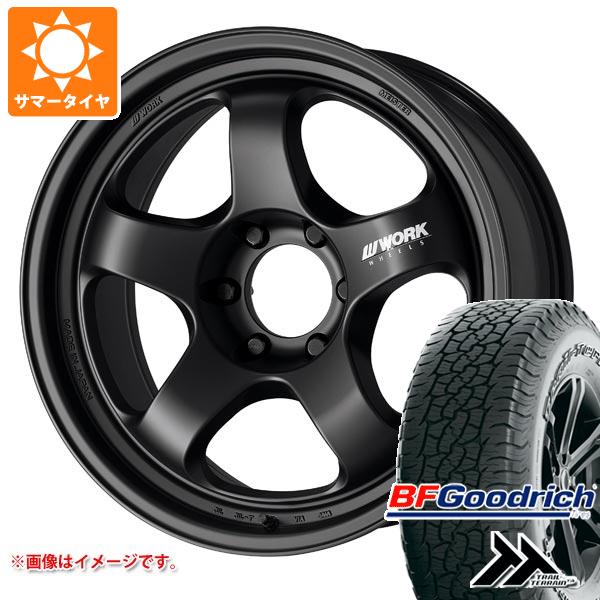 【タイヤ交換対象】トヨタ ハイラックス 120系用 サマータイヤ BFグッドリッチ トレールテレーンT/A 265/65R17 112T アウトラインホワイトレター ワーク マイスター S1 ワンピース SUV 8.0-17 タイヤホイール4本セット