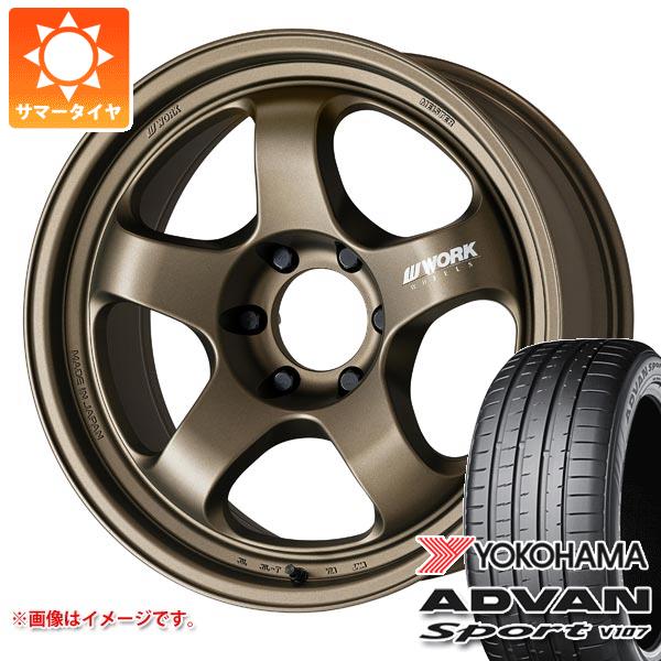 【タイヤ交換対象】トヨタ ハイラックス 120系用 サマータイヤ ヨコハマ アドバンスポーツV107 265/50R20 111W XL ワーク マイスター S1 ワンピース SUV 9.0-20 タイヤホイール4本セット|タイヤ1番OFF-ROAD