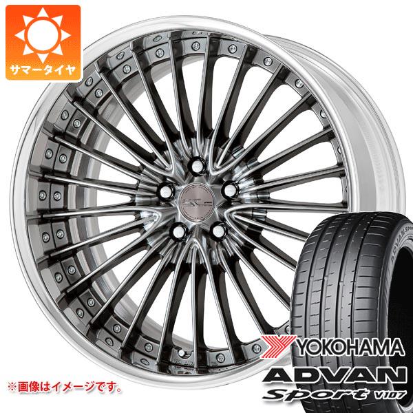 【タイヤ交換対象】サマータイヤ 245/45R20 103Y XL ヨコハマ アドバンスポーツV107 V107A ワーク シュヴァート グラソン 8.5-20 タイヤホイール4本セット
