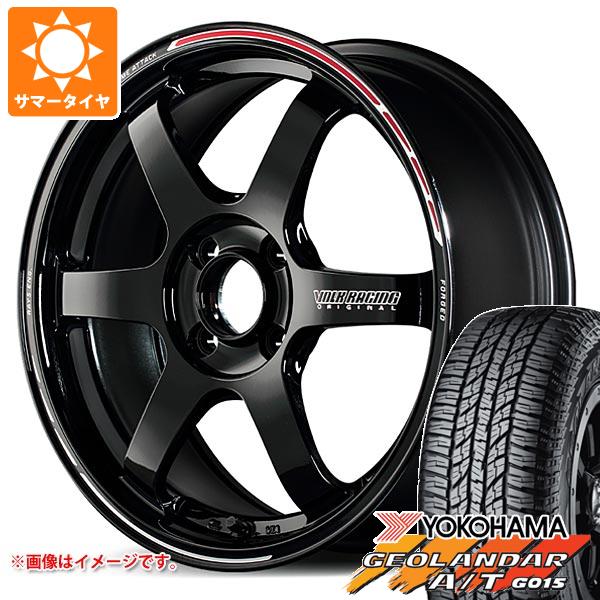 【タイヤ交換対象】サマータイヤ 165/55R15 75H ヨコハマ ジオランダー A/T G015 ブラックレター レイズ ボルクレーシング TE37 ソニック タイムアタックエディション 5.0-15 タイヤホイール4本セット 117,600円