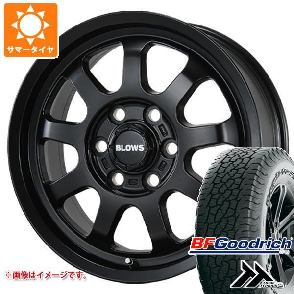 【タイヤ交換対象】トヨタ ランドクルーザー250用 サマータイヤ BFグッドリッチ トレールテレーンT/A 265/65R18 114T アウトラインホワイトレター ブロウズ ロブ9 7.5-18 タイヤホイール4本セット