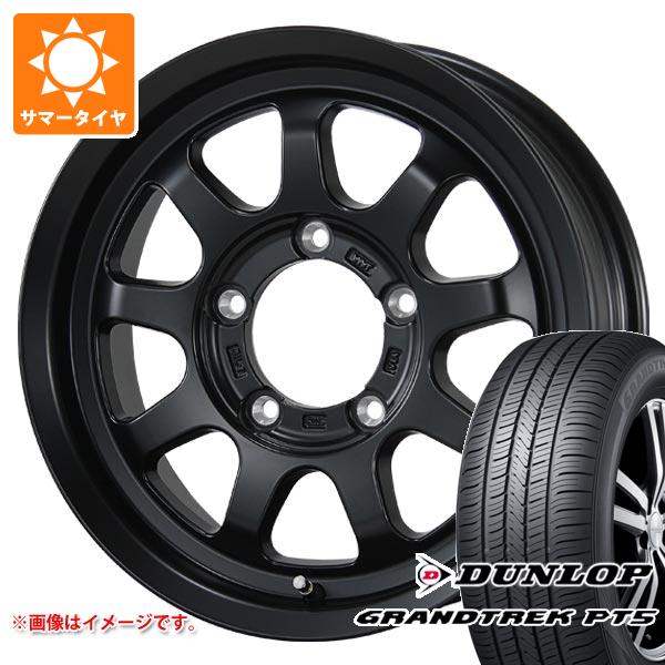 【タイヤ交換対象】スズキ ジムニー用 サマータイヤ ダンロップ グラントレック PT5 175/80R16 91S ブロウズ ロブ9 5.5-16 タイヤホイール4本セット 66,825円
