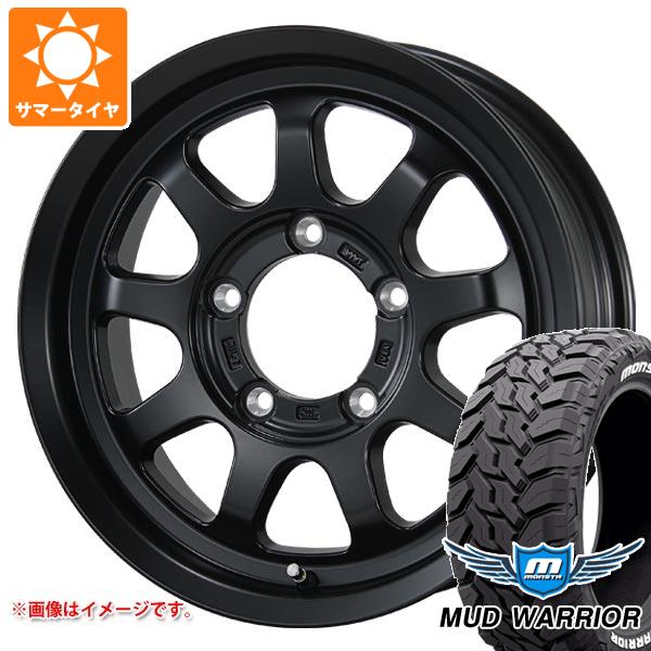 【タイヤ交換対象】5本セット スズキ ジムニー JB64W用 サマータイヤ モンスタ マッドウォーリアー LT215/70R16 107/105Q ホワイトレター ブロウズ ロブ9 5.5-16 タイヤホイール5本セット｜タイヤ1番OFF-ROAD