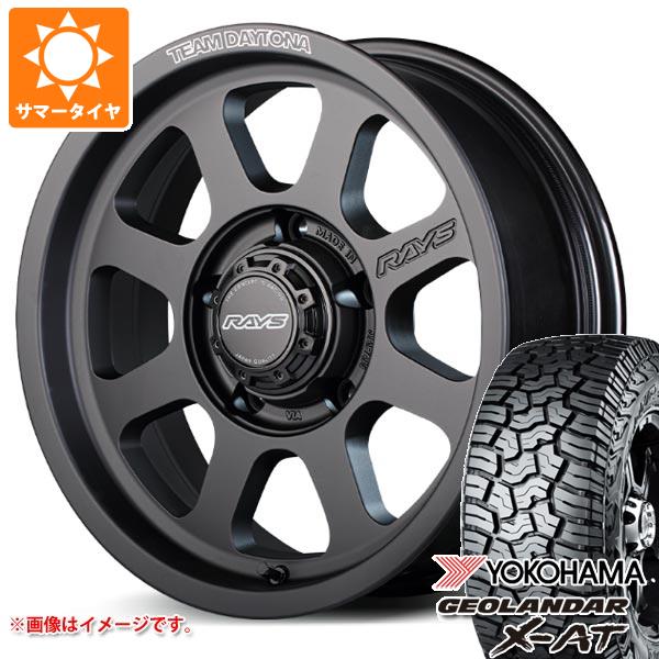 【タイヤ交換対象】5本セット スズキ ジムニーノマド JC74W用 サマータイヤ ヨコハマ ジオランダー X-AT G016 LT225/75R16 103/100Q アウトラインホワイトレター レイズ デイトナ D108 6.0-16 タイヤホイール5本セット
