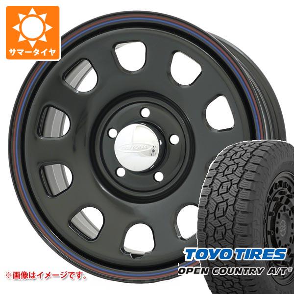 【タイヤ交換対象】ミツビシ デリカD5用 サマータイヤ トーヨー オープンカントリー A/T3 215/70R16 100T ブラックレター デイトナズ G2 7.0-16 タイヤホイール4本セット｜タイヤ1番OFF-ROAD 74,085円
