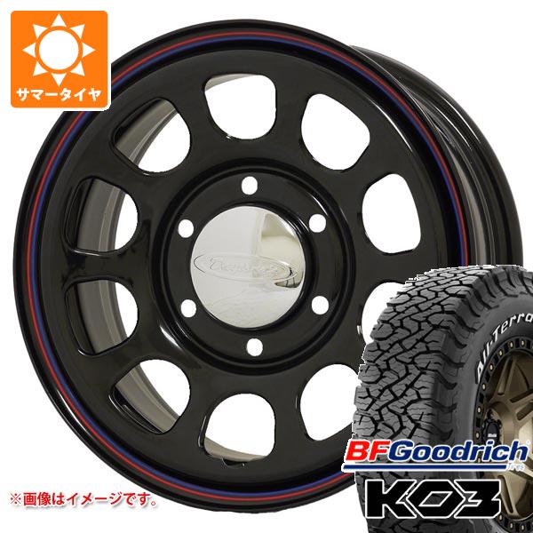 【タイヤ交換対象】トヨタ ハイエース 200系用 2026年製 サマータイヤ BFグッドリッチ オールテレーンT/A KO3 LT215/70R16 100/97S ホワイトレター デイトナズ G2 6.5-16 タイヤホイール4本セット