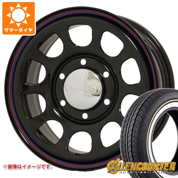【タイヤ交換対象】トヨタ ハイエース 200系用 サマータイヤ オーレンカウンター クラシックオーバル 215/65R16C 109/107T ホワイト/イエローリボン デイトナズ G2 6.5-16 タイヤホイール4本セット