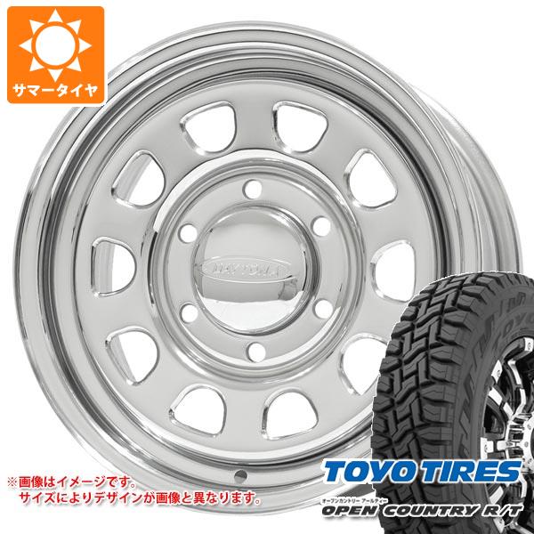 【タイヤ交換対象】ニッサン NV350キャラバン E26用 2026年製 サマータイヤ トーヨー オープンカントリー R/T 215/65R16C 109/107Q ホワイトレター デイトナズ G2 6.5-16 タイヤホイール4本セット|タイヤ1番OFF-ROAD
