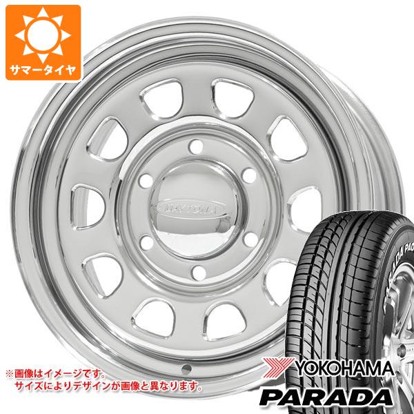 【タイヤ交換対象】ニッサン NV350キャラバン E26用 2026年製 サマータイヤ ヨコハマ パラダ PA03 215/65R16C 109/107S ホワイトレター デイトナズ G2 6.5-16 タイヤホイール4本セット
