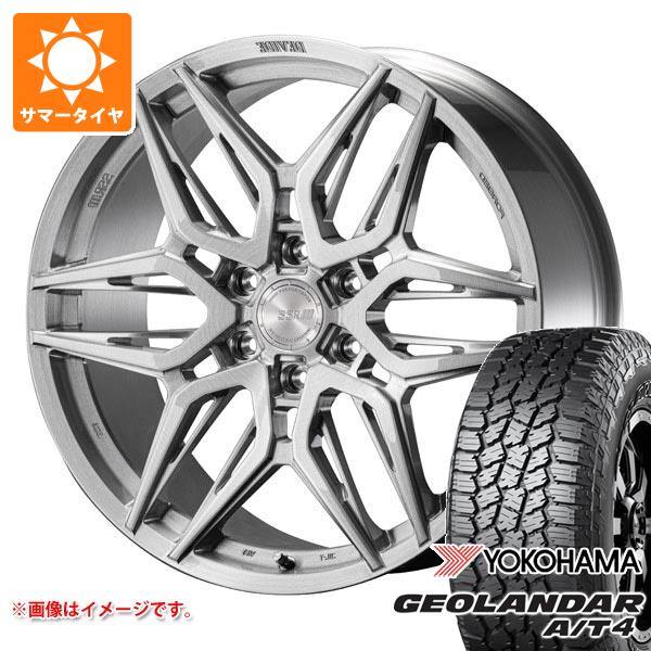 【タイヤ交換対象】トヨタ ランドクルーザー300用 サマータイヤ ヨコハマ ジオランダー A/T4 G018 275/55R20 117H XL ブラックレター SSR ディバイド LG-F 9.0-20 タイヤホイール4本セット|タイヤ1番OFF-ROAD