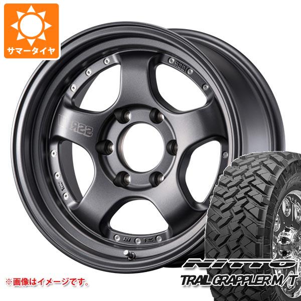 【タイヤ交換対象】サマータイヤ 265/70R17 121/118Q ニットー トレイルグラップラー M/T SSR ディバイド SP1 トレイル 8.5-17 タイヤホイール4本セット