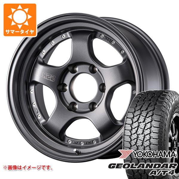 【タイヤ交換対象】トヨタ ランドクルーザー プラド 150系用 サマータイヤ ヨコハマ ジオランダー A/T4 G018 265/70R17 115T アウトラインホワイトレター SSR ディバイド SP1 トレイル 8.5-17 タイヤホイール4本セット
