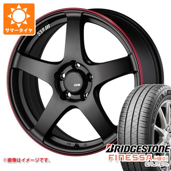 【タイヤ交換対象】サマータイヤ 215/50R17 95V XL ブリヂストン フィネッサ HB01 SSR GTV01 7.0-17 タイヤホイール4本セット｜タイヤ1番OFF-ROAD