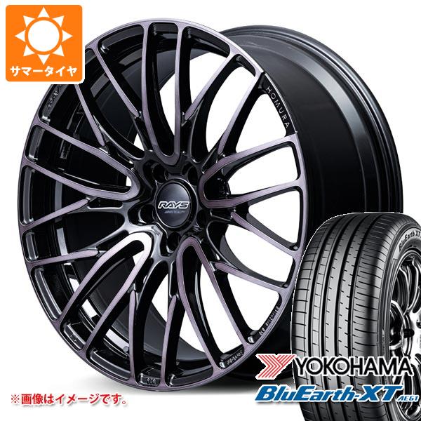 サマータイヤ 215/50R18 92V ヨコハマ ブルーアースXT AE61 レイズ ホムラ 2x10BD ブラッククリアエディション 7.5-18 タイヤホイール4本セット｜タイヤ1番OFF-ROAD