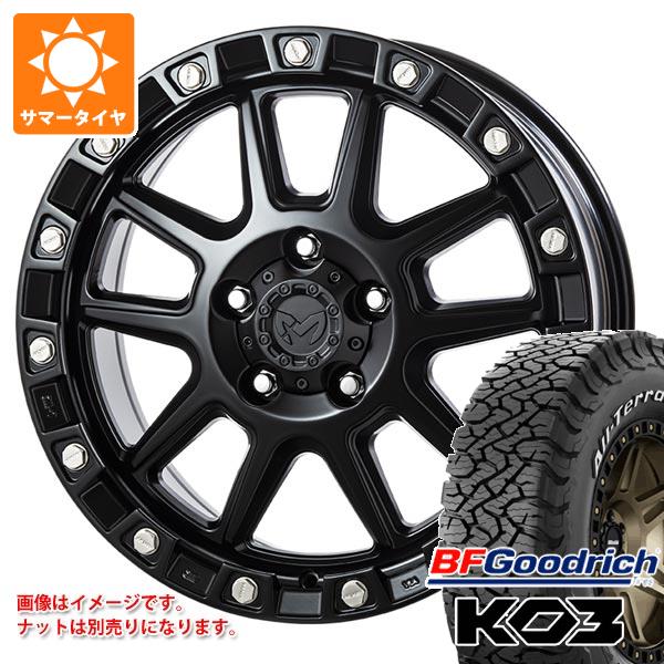【タイヤ交換対象】ジープ ラングラー JK/JL系用 サマータイヤ BFグッドリッチ オールテレーンT/A KO3 LT265/65R18 117/114S ホワイトレター MKW M205 タイヤホイール4本セット|タイヤ1番OFF-ROAD