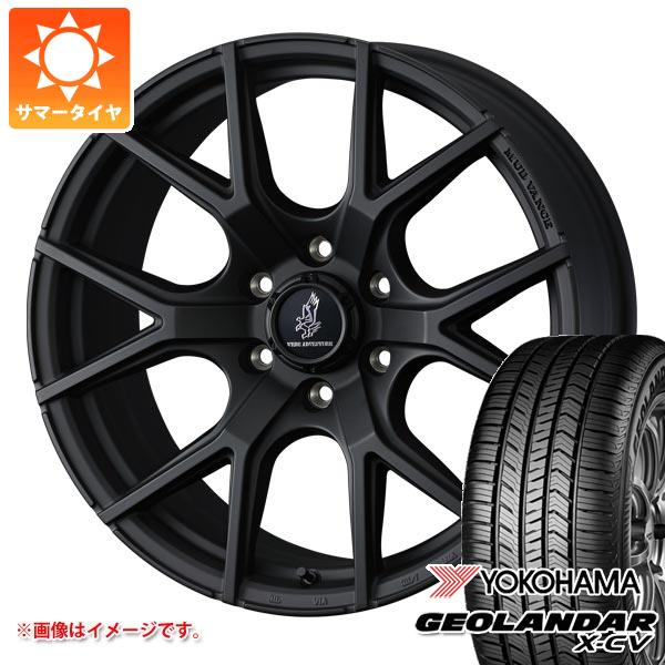 【タイヤ交換対象】トヨタ ランドクルーザー300用 サマータイヤ ヨコハマ ジオランダー X-CV G057 265/55R20 109V G057E マッドヴァンス SD 9.0-20 タイヤホイール4本セット