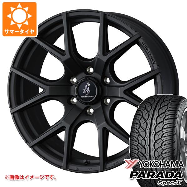 【タイヤ交換対象】トヨタ ランドクルーザー300用 サマータイヤ ヨコハマ パラダ スペック-X PA02 275/55R20 117V REINF マッドヴァンス SD 9.0-20 タイヤホイール4本セット