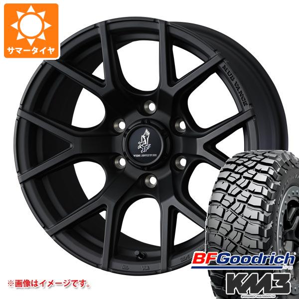 【タイヤ交換対象】ミツビシ トライトン LC2T用 サマータイヤ BFグッドリッチ マッドテレーンT/A KM3 LT265/65R17 120/117Q マッドヴァンス SD 8.0-17 タイヤホイール4本セット|タイヤ1番OFF-ROAD