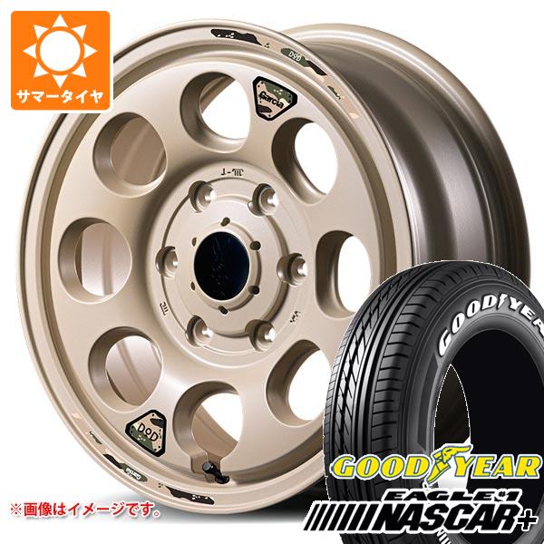 【タイヤ交換対象】トヨタ ハイエース 200系用 2026年製 サマータイヤ グッドイヤー イーグル ＃1 ナスカープラス 215/65R16C 109/107R ホワイトレター ウシャリン 6.5-16 タイヤホイール4本セット