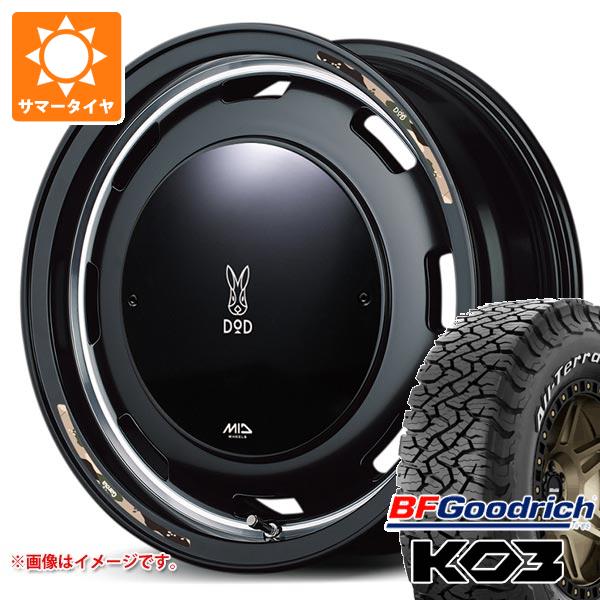 【タイヤ交換対象】スズキ ジムニーシエラ JB74W用 2026年製 サマータイヤ BFグッドリッチ オールテレーンT/A KO3 LT215/70R16 100/97S ホワイトレター ウシャリントバリ 6.0-16 タイヤホイール4本セット 112,300円