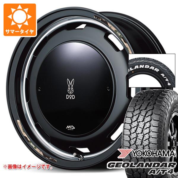 【タイヤ交換対象】5本セット スズキ ジムニーノマド JC74W用 サマータイヤ ヨコハマ ジオランダー A/T4 G018 185/85R16 105/103N LT ホワイトレター ウシャリントバリ 6.0-16 タイヤホイール5本セット｜タイヤ1番OFF-ROAD