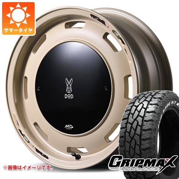 【タイヤ交換対象】スズキ ジムニーシエラ JB74W用 サマータイヤ グリップマックス マッドレイジ R/T MAX LT215/70R16 100/97R ホワイトレター ウシャリントバリ 6.0-16 タイヤホイール4本セット