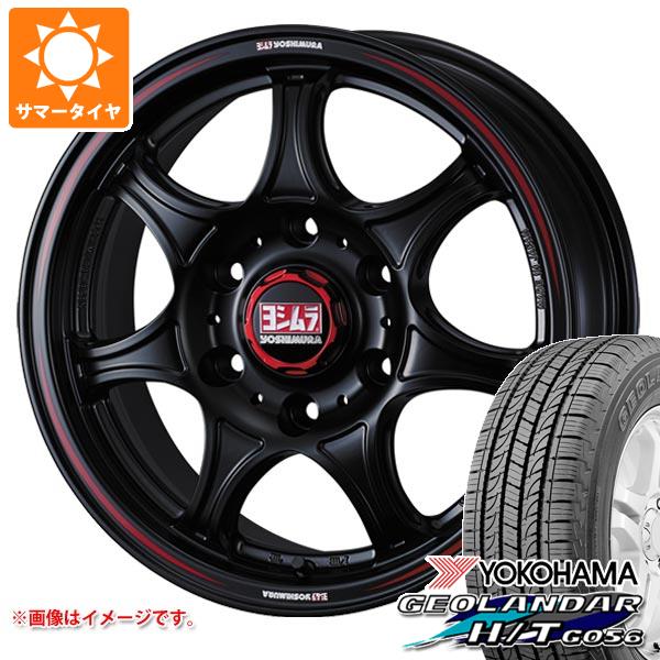 【タイヤ交換対象】トヨタ ハイエース 200系用 2026年製 サマータイヤ ヨコハマ ジオランダー H/T G056 195/80R15 107/105L LT ホワイトレター ヨシムラ WRS7 6.0-15 タイヤホイール4本セット|タイヤ1番OFF-ROAD