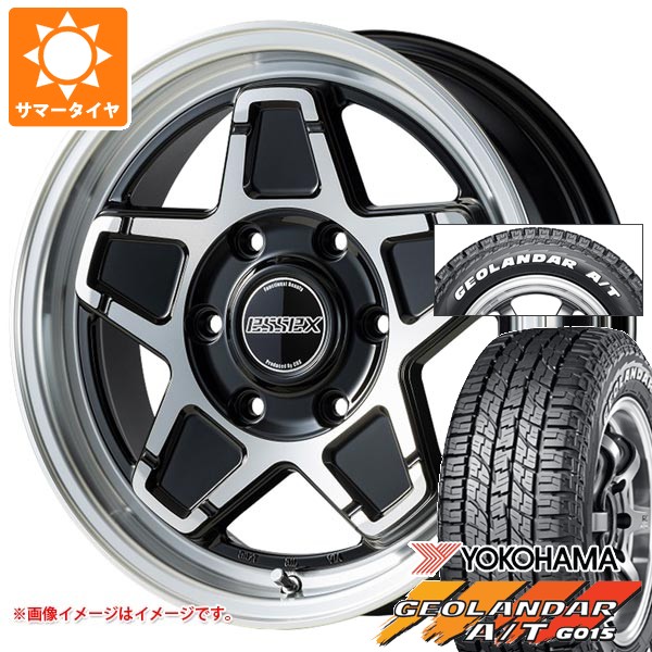 【タイヤ交換対象】ニッサン NV350キャラバン E26用 2026年製 サマータイヤ ヨコハマ ジオランダー A/T G015 215/65R16C 109/107S ホワイトレター エセックス ENCS 6.5-16 タイヤホイール4本セット|タイヤ1番OFF-ROAD