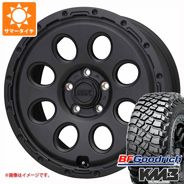 【タイヤ交換対象】トヨタ RAV4 50系用 サマータイヤ BFグッドリッチ マッドテレーンT/A KM3 LT225/75R16 115/112Q マッドクロス リーコン 7.0-16 タイヤホイール4本セット