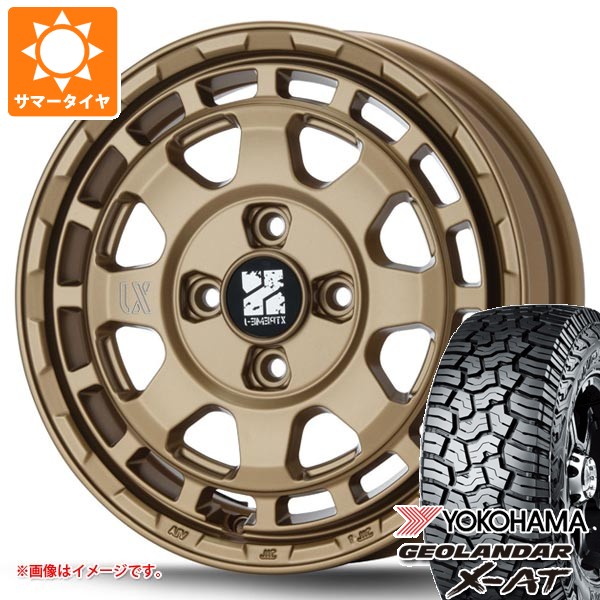 【タイヤ交換対象】2026年製 サマータイヤ 165/65R14 81/78Q ヨコハマ ジオランダー X-AT G016 ブラックレター G016A MLJ エクストリームJ サバンザ 4.5-14 タイヤホイール4本セット｜タイヤ1番OFF-ROAD