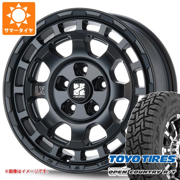 【タイヤ交換対象】トヨタ RAV4 50系用 サマータイヤ トーヨー オープンカントリー R/T 235/70R16 106Q ホワイトレター MLJ エクストリームJ サバンザ 7.0-16 タイヤホイール4本セット