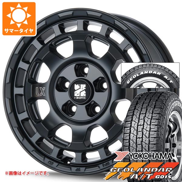 【タイヤ交換対象】2026年製 サマータイヤ 215/65R16 109/107S ヨコハマ ジオランダー A/T G015 ホワイトレター MLJ エクストリームJ サバンザ 7.0-16 タイヤホイール4本セット