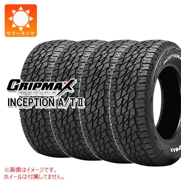 【タイヤ交換対象】4本 サマータイヤ 185R14 102/100Q グリップマックス インセプション A/T2 ホワイトレター GRIP MAX INCEPTION A/T2画像