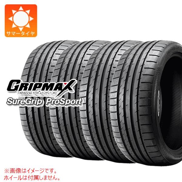 4本 サマータイヤ 225/40ZR18 92Y XL グリップマックス シュアグリップ プロスポーツ GRIP MAX SureGrip ProSport