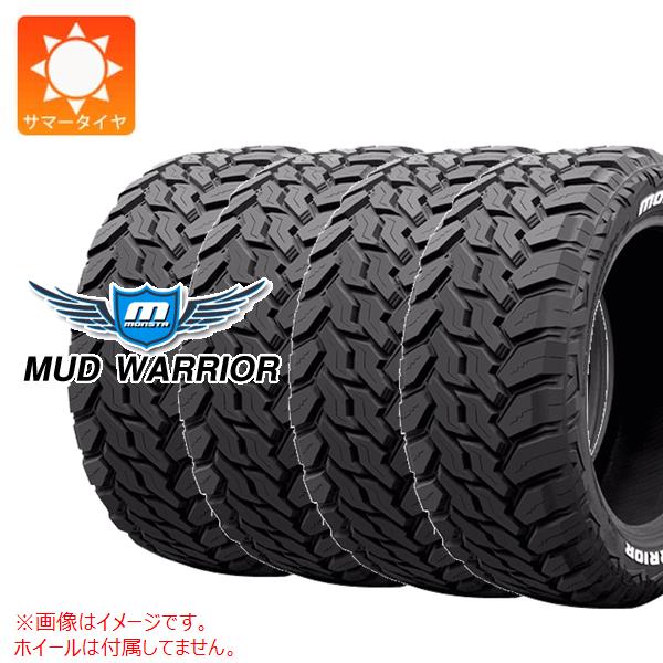 4本 サマータイヤ LT265/75R16 123/120Q モンスタ マッドウォーリアー ホワイトレター MONSTA MUD WARRIOR