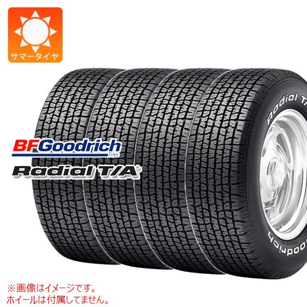 4本 サマータイヤ P215/60R14 91S BFグッドリッチ ラジアルT/A ホワイトレター BFGoodrich Radial T/A