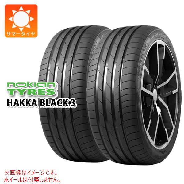 2本 サマータイヤ 245/40R20 99Y XL ノキアン ハッカ ブラック3 NOKIAN HAKKA BLACK3