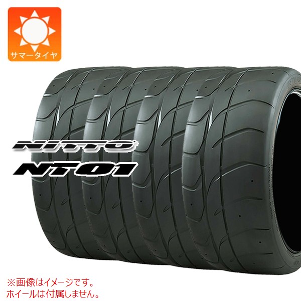 4本 サマータイヤ 205/40ZR17 80W ニットー NT01 NITTO NT01 【スポーツ競技用】
