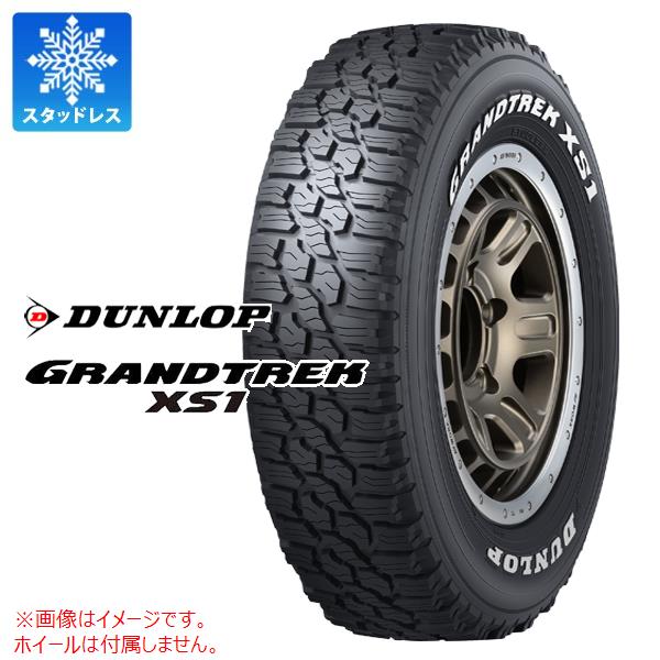 1本 スタッドレスタイヤ 185/85R16 105/103L LT ダンロップ グラントレック XS1 ホワイトレター DUNLOP GRANDTREK XS1