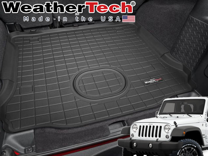 楽天市場】WeatherTech ウェザーテック リアカーゴマット JEEP JL ラングラー 2018〜 4ドア 純正ウーハー無し用 色:ブラック  品番:401109- 【沖縄・離島発送不可】 : タイヤ1番OFF-ROAD