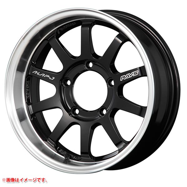 レイズ エーラップ J 5.5-16 ホイール1本 A LAP-J ジムニー用｜タイヤ1番OFF-ROAD