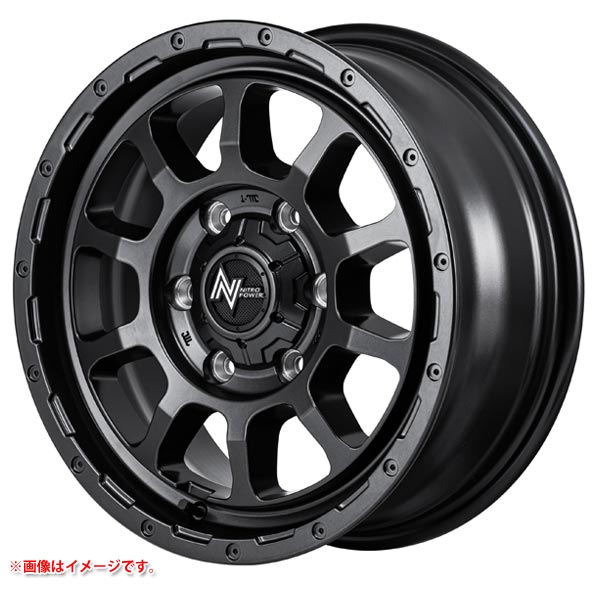 ナイトロパワー M10 パーシング バレルブラックエディション 6.5-16 ホイール1本 NITRO POWER M10 PERSHING BARREL BLACK EDITION ハイエース｜タイヤ1番OFF-ROAD