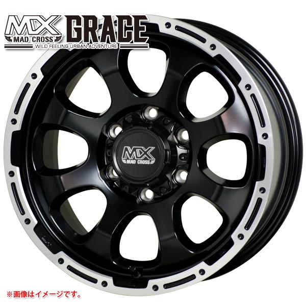 マッドクロスグレイス 6.5-16 ホイール1本 MAD CROSS GRACE ハイエース|タイヤ1番OFF-ROAD